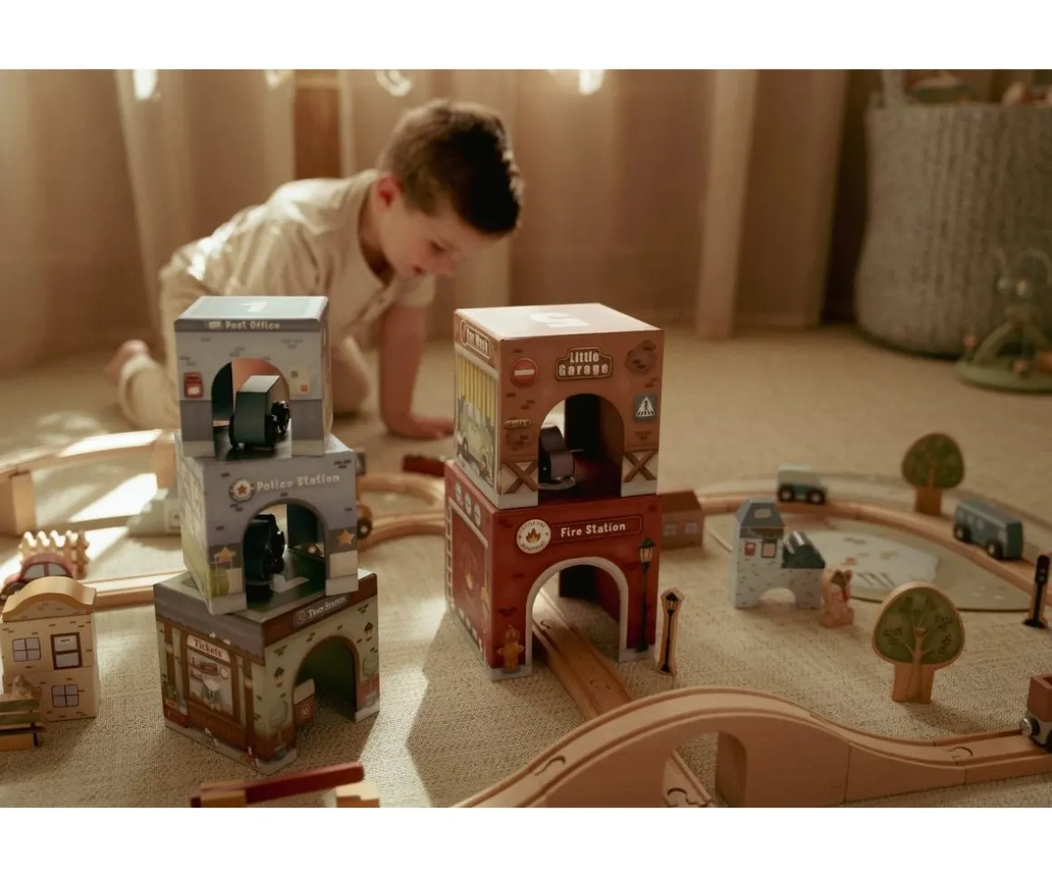 Torre Encajable Ciudad con Coches