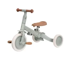 Triciclo con Barra 4 en 1 Verde