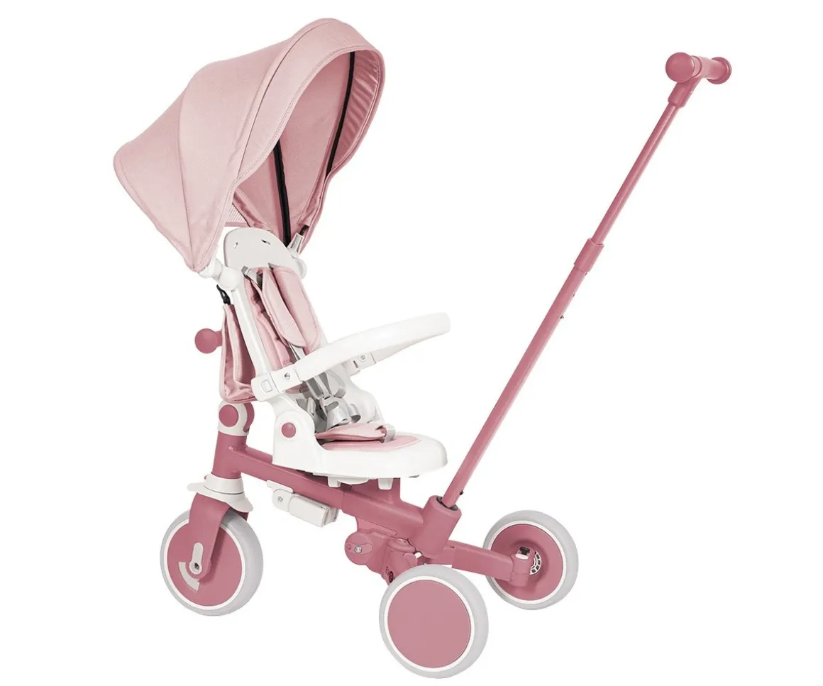 Triciclo Multifunción Evol Rosa