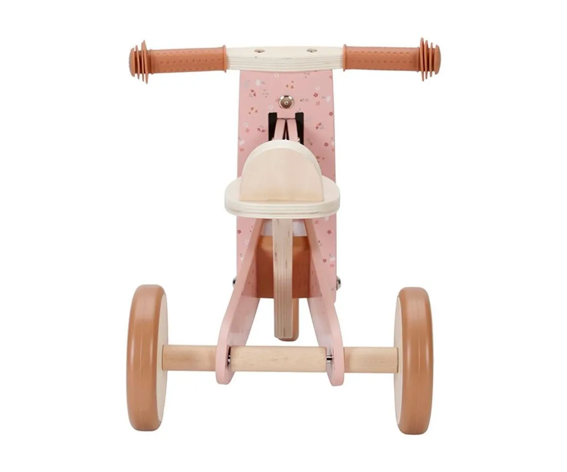 Triciclo Pequeñas Flores Rosas