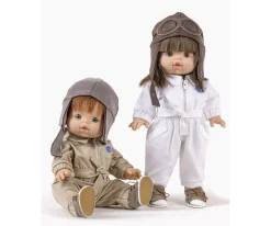 Zapatillas Komvers Taupe para Muñeco Gordis